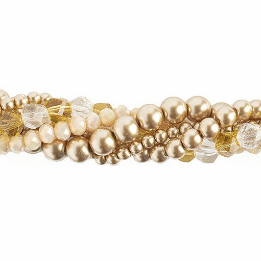 Bead Mix -  Crystal Lane Twisted Bead Strands - Butterfly Weed (Pack)