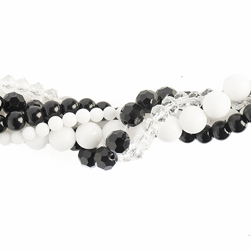 Bead Mix -  Crystal Lane Twisted Bead Strands - Tuberose (Pack)