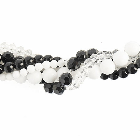 Bead Mix -  Crystal Lane Twisted Bead Strands - Tuberose (Pack)