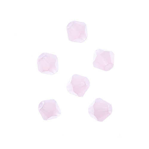 Crystal Lane(tm) - 6mm Bicone - Opaque Pink (strand)