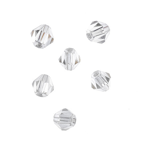 Crystal Lane(tm) - 8mm Bicone - Crystal AB (strand)