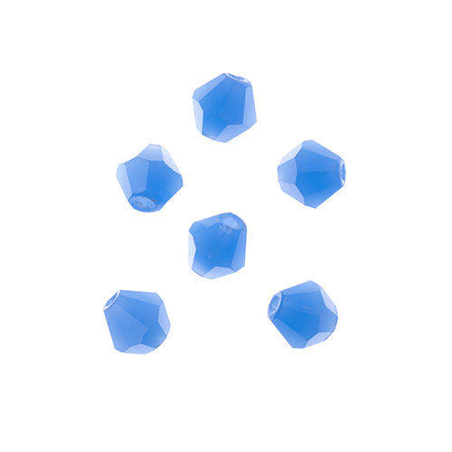 Crystal Lane(tm) - 8mm Bicone - Opaque Dark Periwinkle (strand)