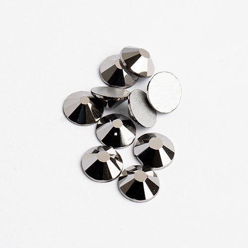 Crystal Lane DIY - ss12 (3mm) - Flatback Rhinestones - Hematite (2880pcs)