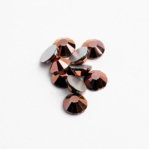 Crystal Lane DIY - ss12 (3mm) - Flatback Rhinestones - Metallic Rose Gold (2880p