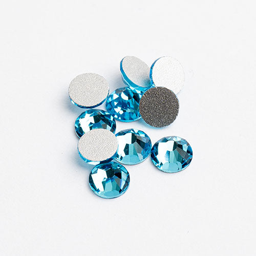 Crystal Lane DIY - ss30 (6.5mm) - Flatback Rhinestones - Aquamarine (288pcs)