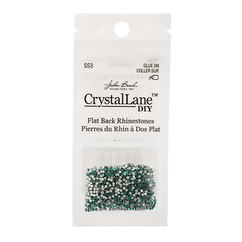 Crystal Lane DIY - ss3 (1.4mm) - Flatback Rhinestones - Blue Zircon (1440pcs)