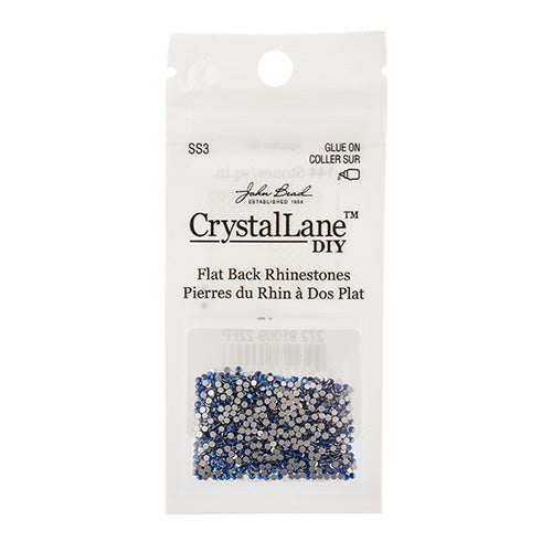 Crystal Lane DIY - ss3 (1.4mm) - Flatback Rhinestones - Sapphire (1440pcs)