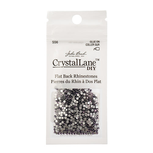 Crystal Lane DIY - ss6 (2mm) - Flatback Rhinestones - Light Violet (1440pcs)