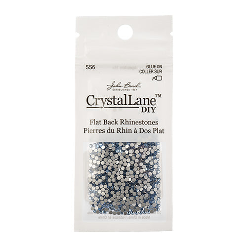 Crystal Lane DIY - ss6 (2mm) - Flatback Rhinestones - Light Sapphire (1440pcs)