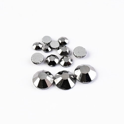 Crystal Lane DIY - ss3/ ss6/ ss12 - Flatback Rhinestones - Hematite (Combo Pack 