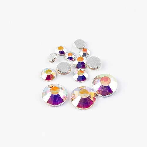 Crystal Lane DIY - ss3/ ss6/ ss12 - Flatback Rhinestones - Crystal AB (Combo Pac