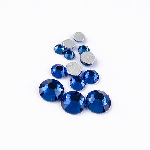 Crystal Lane DIY - ss3/ ss6/ ss12 - Flatback Rhinestones - Sapphire (Combo Pack 