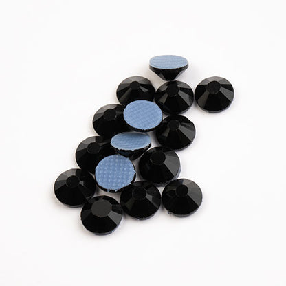Crystal Lane Hotfix Rhinestones - ss12 (3mm) - Jet (1440pcs)