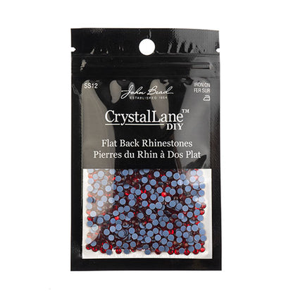 Crystal Lane Hotfix Rhinestones - ss12 (3mm) - Siam (1440pcs)