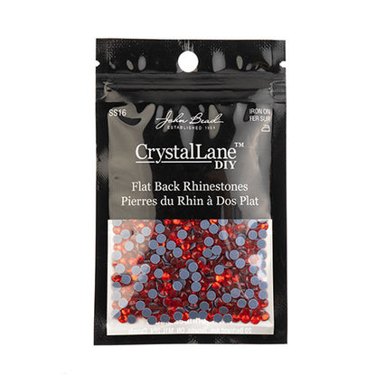 Crystal Lane Hotfix Rhinestones - ss16 (4mm) - Light Siam (1440pcs)