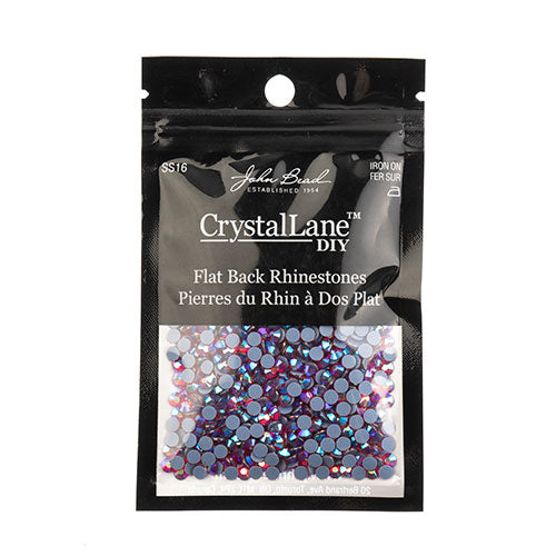 Crystal Lane Hotfix Rhinestones - ss16 (4mm) - Siam AB (1440pcs)