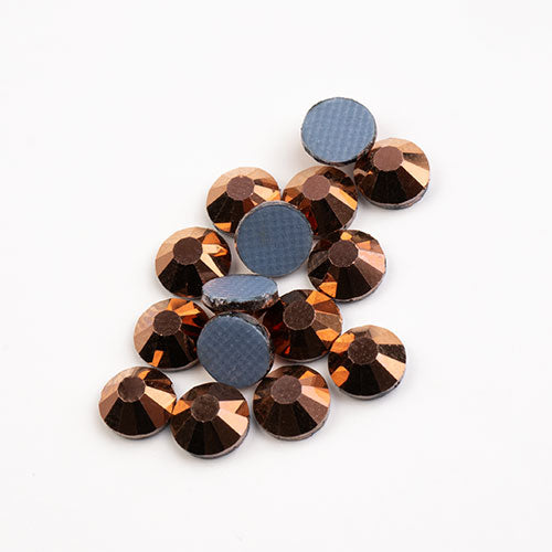 Crystal Lane Hotfix Rhinestones - ss16 (4mm) - Metallic Rose Gold (1440pcs)