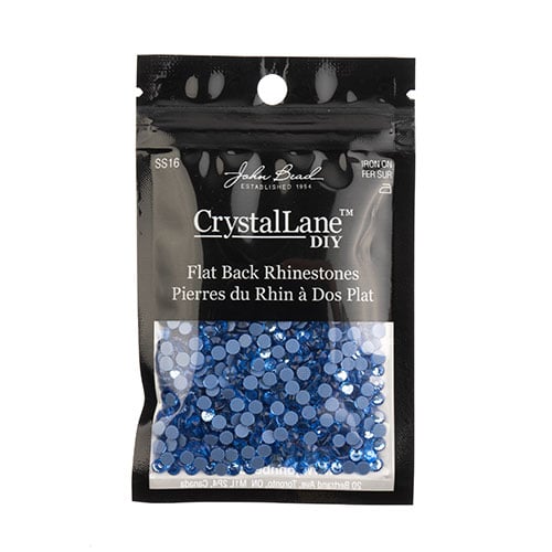 Crystal Lane Hotfix Rhinestones - ss16 (4mm) - Light Sapphire (1440pcs)