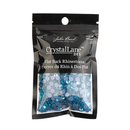Crystal Lane Hotfix Rhinestones - ss20 (4.7mm) - Aquamarine (1440pcs)