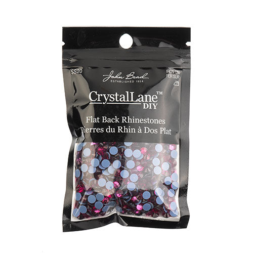 Crystal Lane Hotfix Rhinestones - ss20 (4.7mm) - Fuchsia (1440pcs)