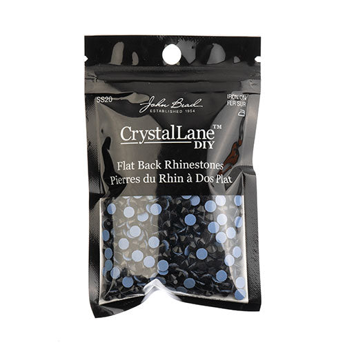 Crystal Lane Hotfix Rhinestones - ss20 (4.7mm) - Jet (1440pcs)