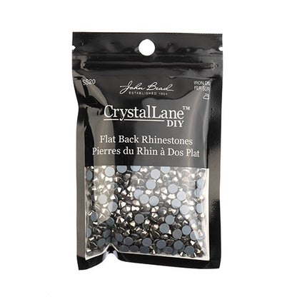 Crystal Lane Hotfix Rhinestones - ss20 (4.7mm) - Hematite (1440pcs)