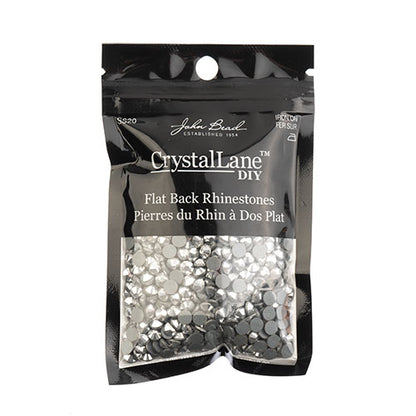 Crystal Lane Hotfix Rhinestones - ss20 (4.7mm) - Metallic Silver (1440pcs)