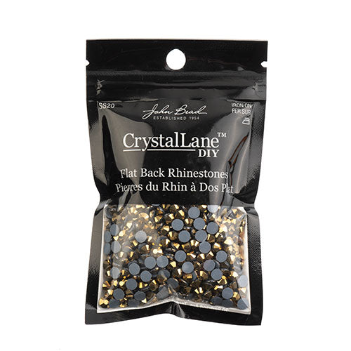 Crystal Lane Hotfix Rhinestones - ss20 (4.7mm) - Metallic Gold (1440pcs)