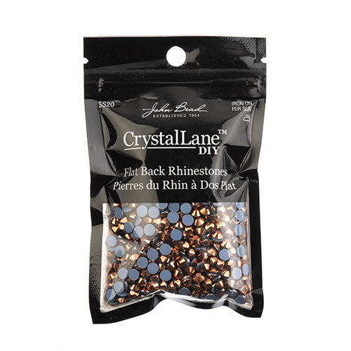 Crystal Lane Hotfix Rhinestones - ss20 (4.7mm) - Metallic Rose Gold (1440pcs)