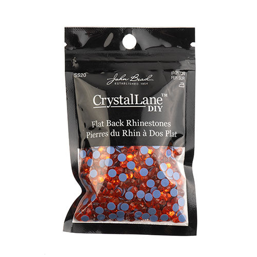 Crystal Lane Hotfix Rhinestones - ss20 (4.7mm) - Orange (1440pcs)
