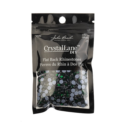 Crystal Lane Hotfix Rhinestones - ss20 (4.7mm) - Emerald (1440pcs)