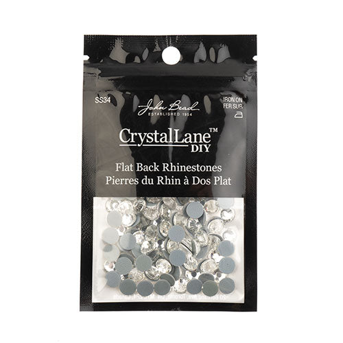 Crystal Lane Hotfix Rhinestones - ss34 (7mm) - Crystal (144pcs)