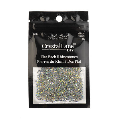 Crystal Lane Hotfix Rhinestones - ss6 (2mm) - Crystal AB (1440pcs)