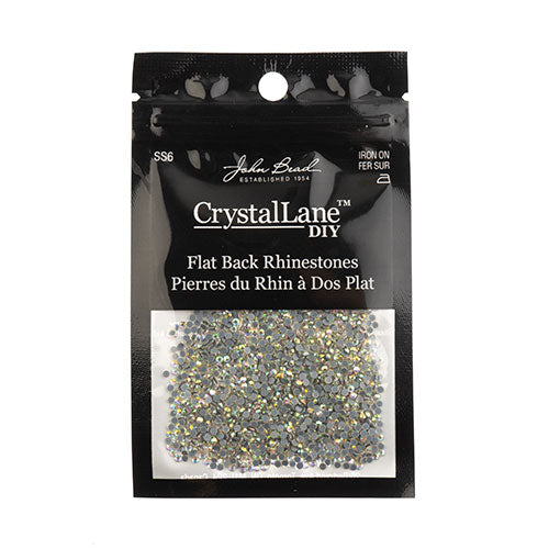 Crystal Lane Hotfix Rhinestones - ss6 (2mm) - Crystal AB (1440pcs)