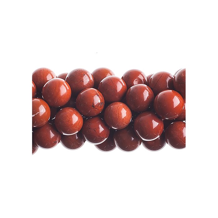Red Jasper   8mm Round 16in