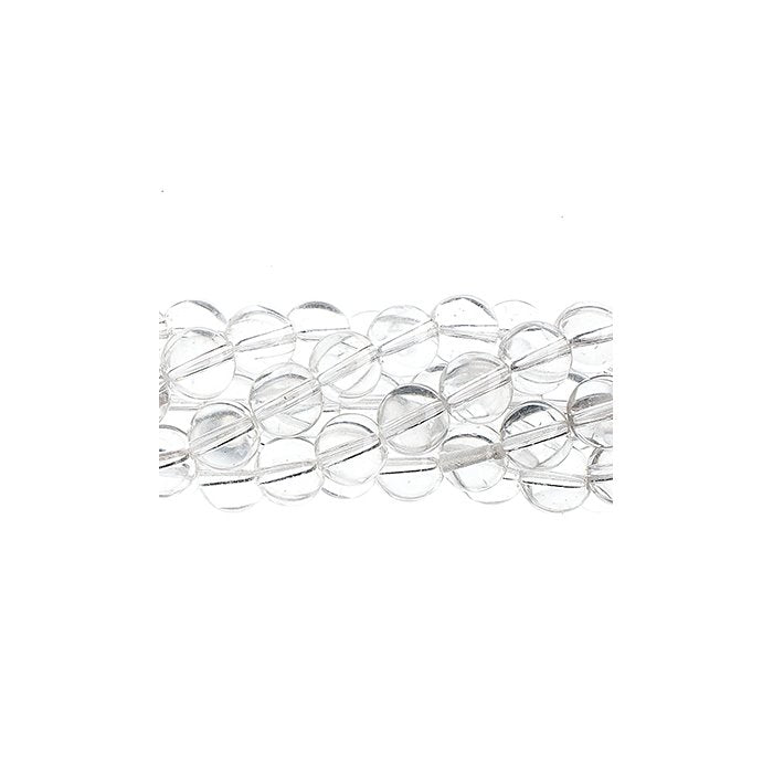 Clear Quartz   6mm Round 16in