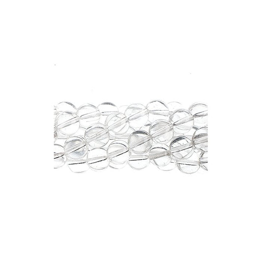 Clear Quartz   6mm Round 16in