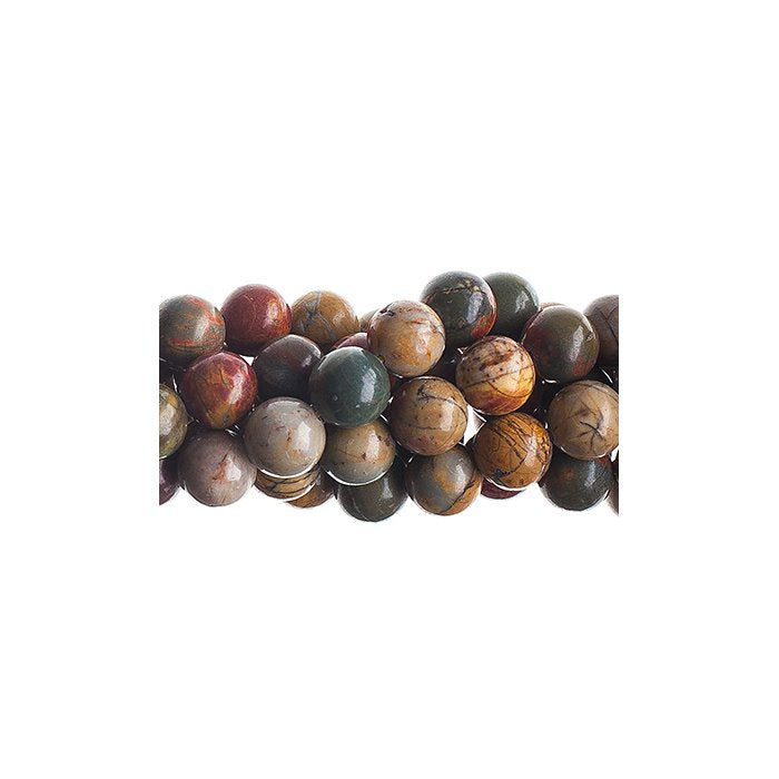 Picasso Jasper   6mm Round 16in
