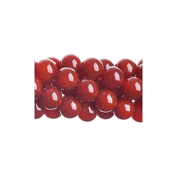 Carnelian   6mm Round 8in