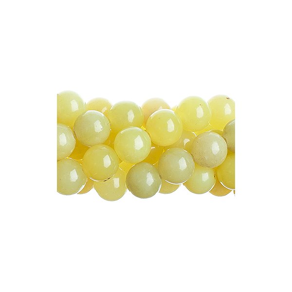 Lemon Jade   6mm Round 16in
