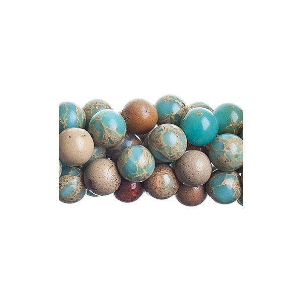 Impression Jasper   6mm Round 8in