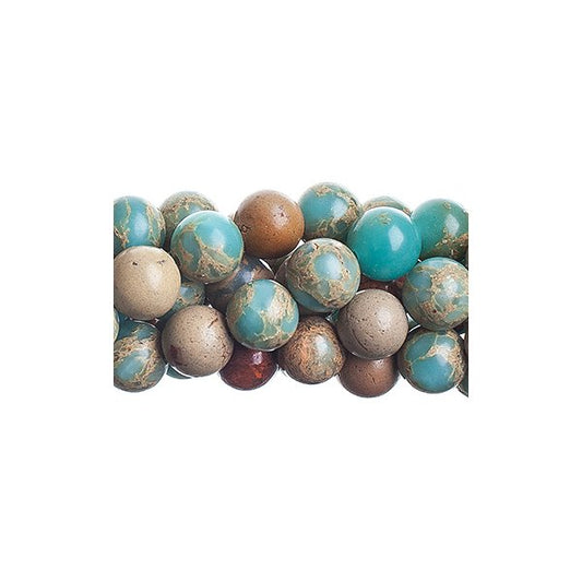 Impression Jasper   6mm Round 8in