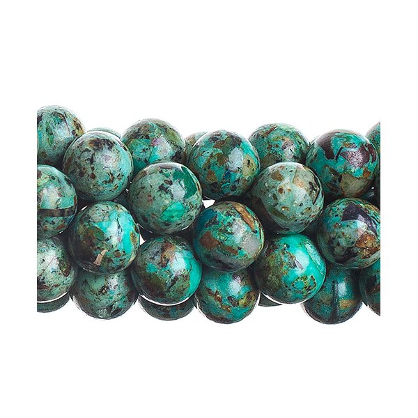 African Turq (Comp)   8mm Round 8in