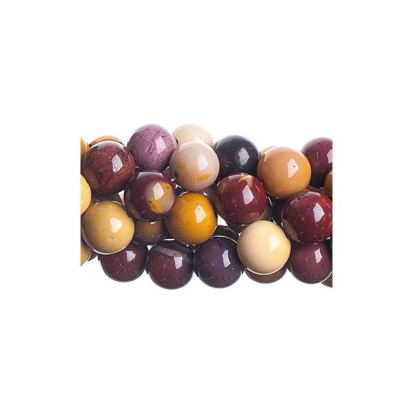 Mookaite   6mm Round 8in