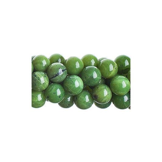 Canadian Jade   6mm Round 8in
