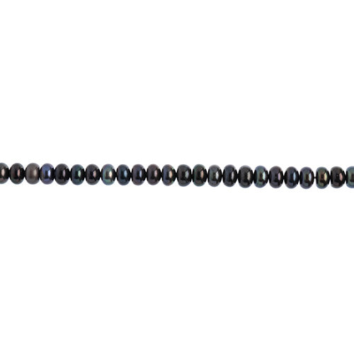 Freshwater Pearls - 6.7mm Rondelle - Iris (strand)