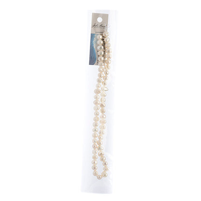Freshwater Pearls - 5.5-6mm Irregular Round - Ivory (strand)