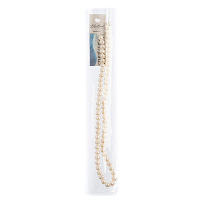 Freshwater Pearls - 6-7mm Round - Ivory (strand)