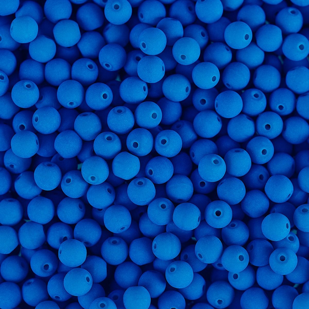 Velvet Beads Round - 4mm - Velvet Turquoise (46pcs)