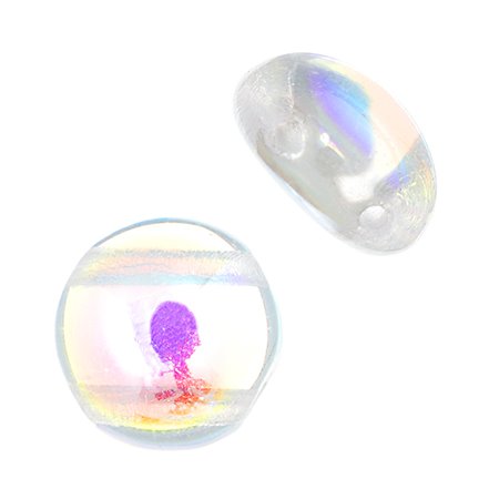 Candy Beads - 8mm - Crystal AB (Strand 22)